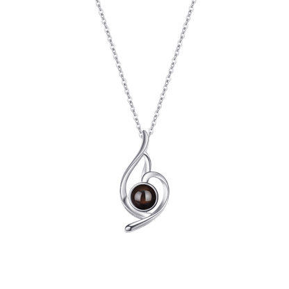 Infinite SwirlHeart Necklace