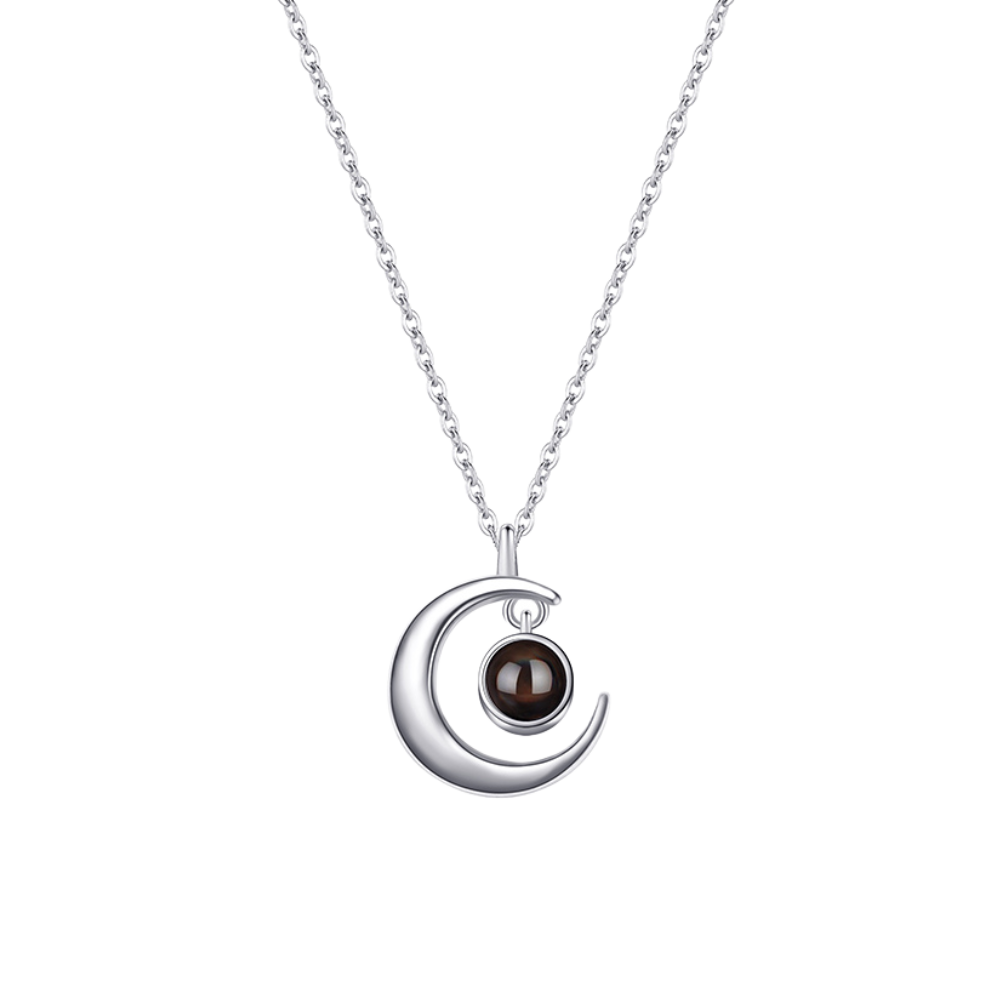 Infinite Moon Whisper Necklace