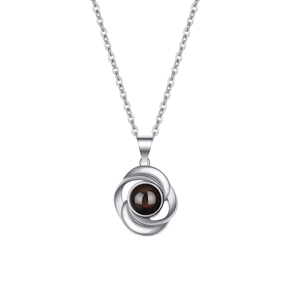 Infinite Cherish Swirl Necklace