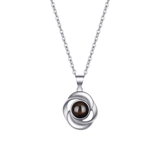 Infinite Cherish Swirl Necklace