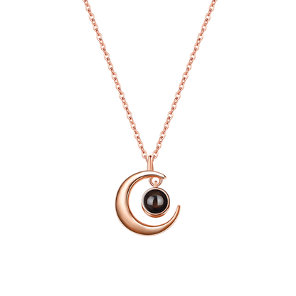 Infinite Moon Whisper Necklace