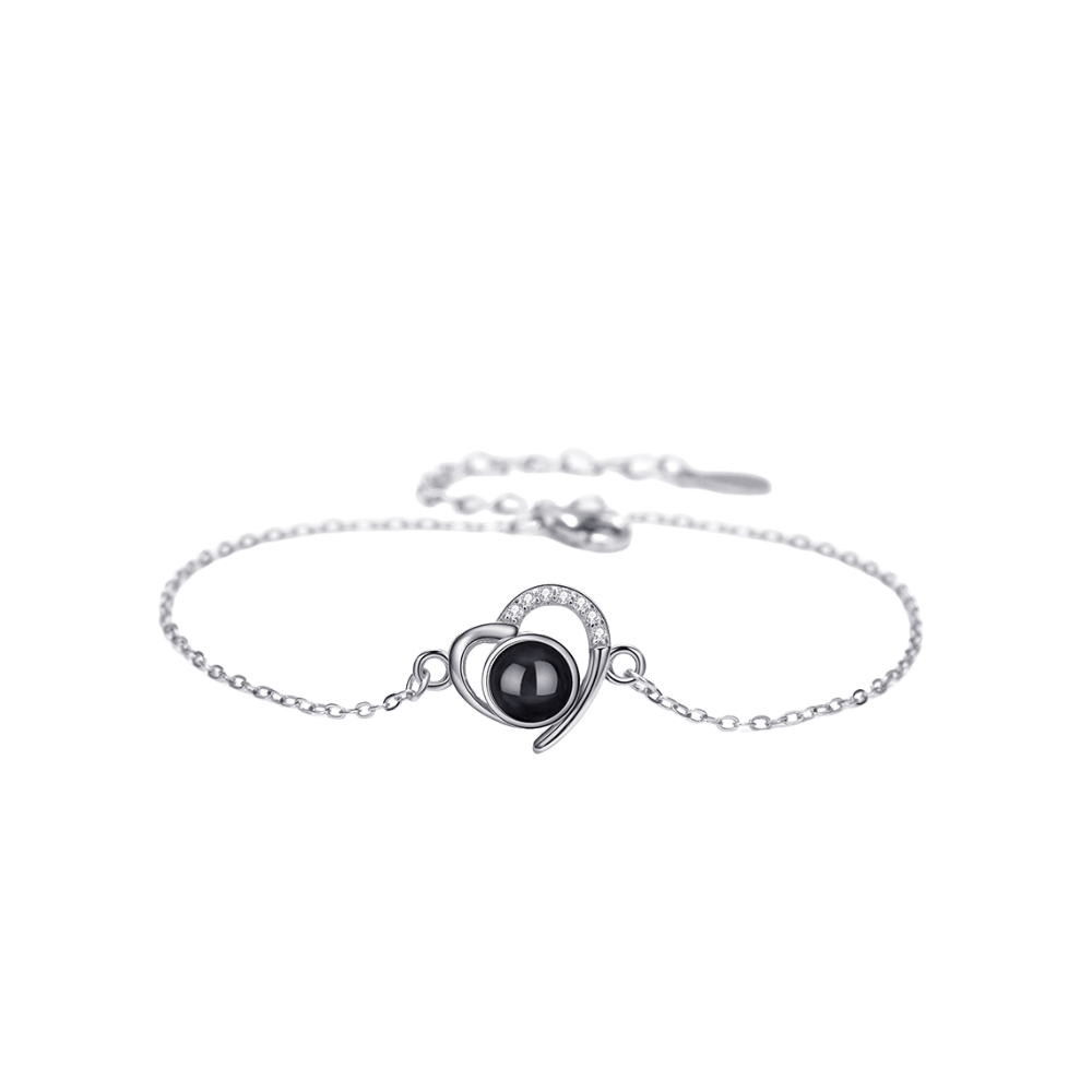 Infinite Aura Heart Bracelet