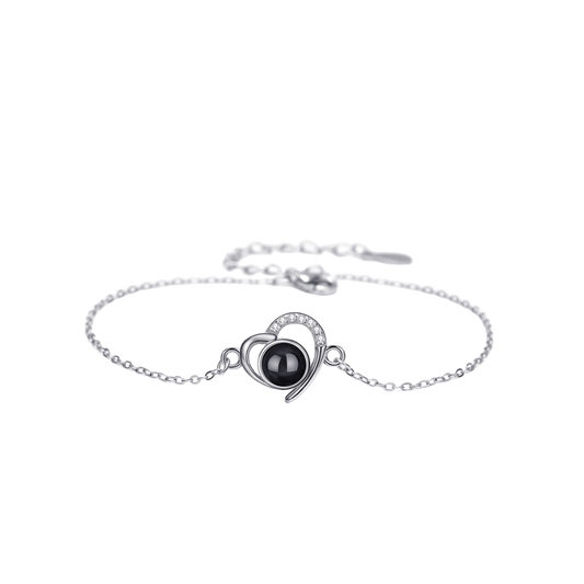 Infinite Aura Heart Bracelet