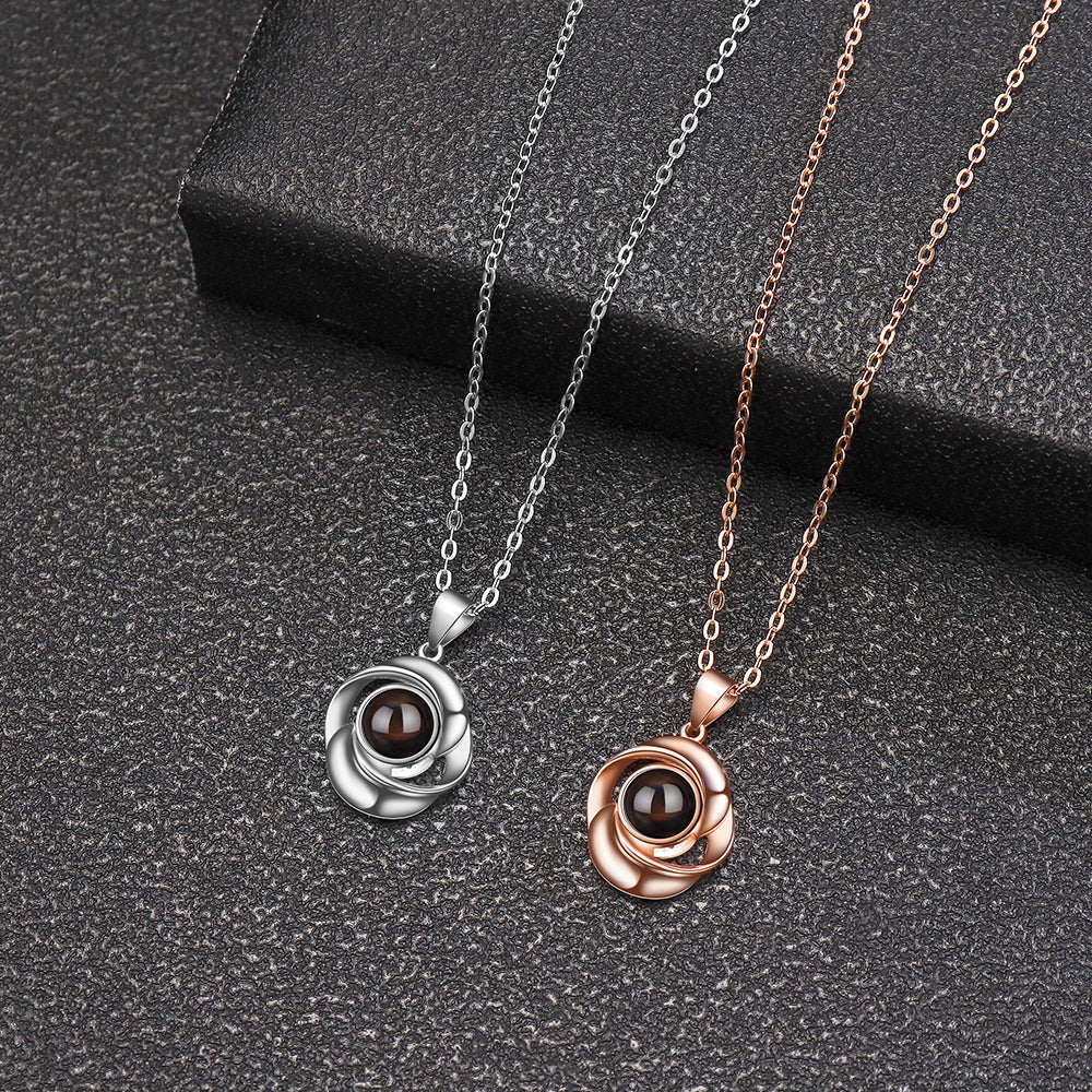 Infinite Cherish Swirl Necklace