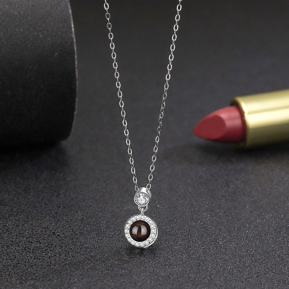 Infinite Round Diamond Necklace