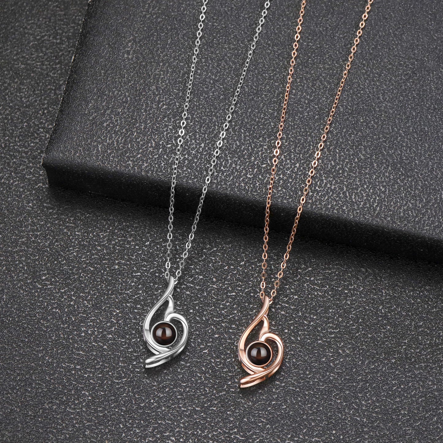 Infinite SwirlHeart Necklace