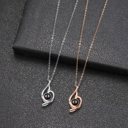 Infinite SwirlHeart Necklace