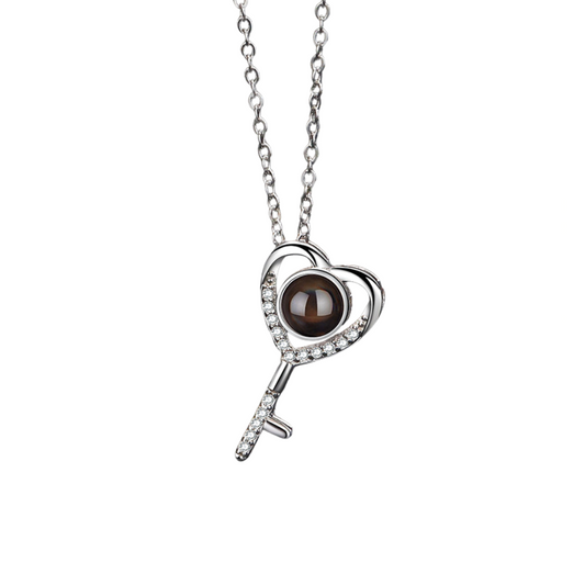 Infinite Heartkey Necklace