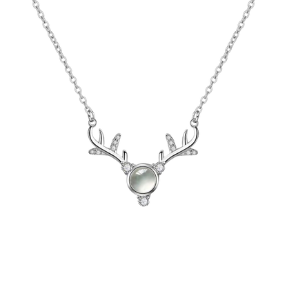 Infinite Deer Necklace